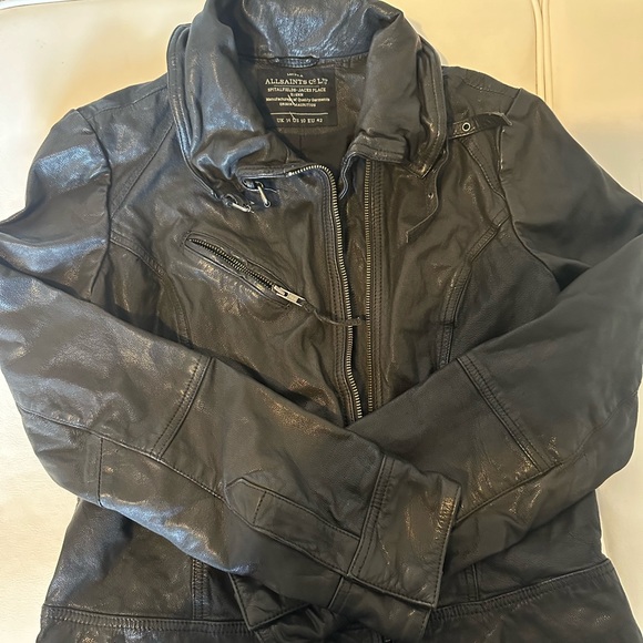 All Saints leather jacket - Picture 7 of 8